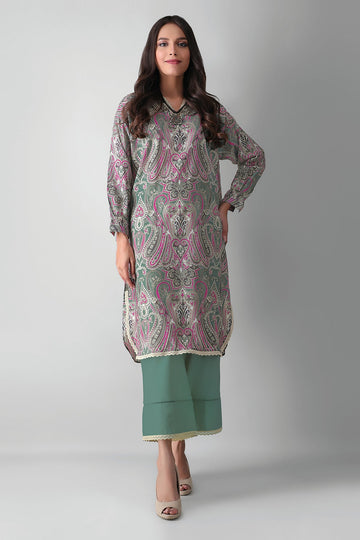 J21335 Green Khaadi Autumn Collection 2021